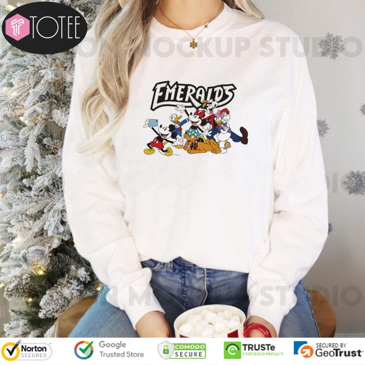 Eugene Emeralds Disney Mickey And Friends Long Sleeve